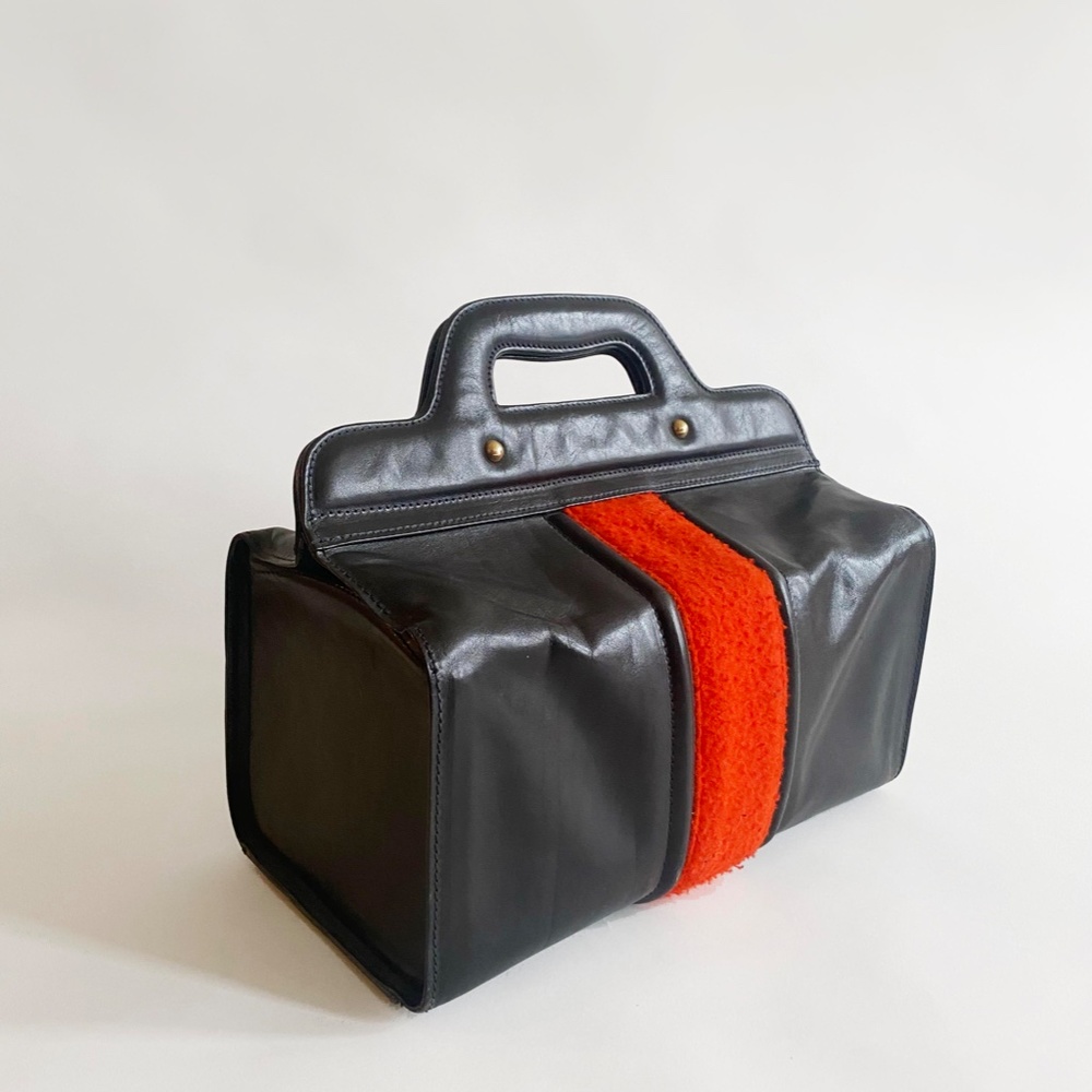 Barneys New York Leather Handle Bag - Picture 2 of 5